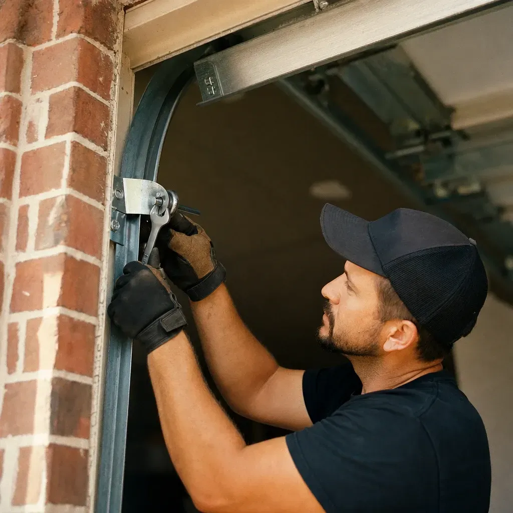 Garage Door Off Track Repair — Garage Door Repair Wichita Falls