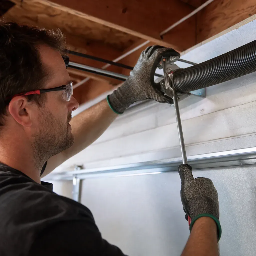 Garage Door Spring Repair — Garage Door Repair Wichita Falls